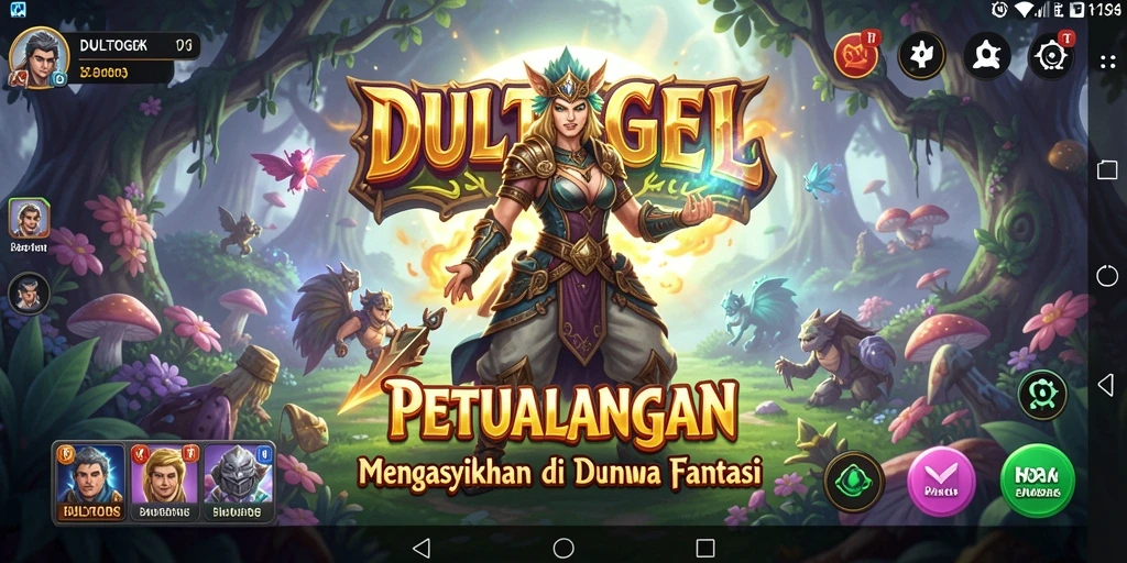 Tampilan gameplay <strong>DULTOGEL</strong> yang memukau dan menantang.