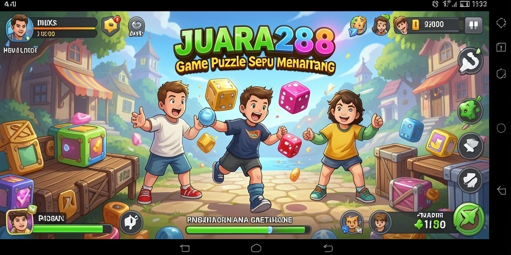 Tampilan gameplay JUARA288 yang menarik dan penuh tantangan.
