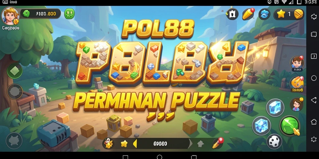 Tampilan menarik dari gameplay puzzle POL88 yang menantang.