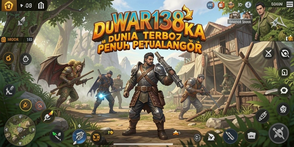 Tampilan menakjubkan dari gameplay Open World WAR138.